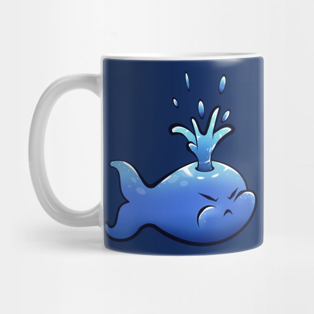 Adorable Whale Design by KawaiiForYou